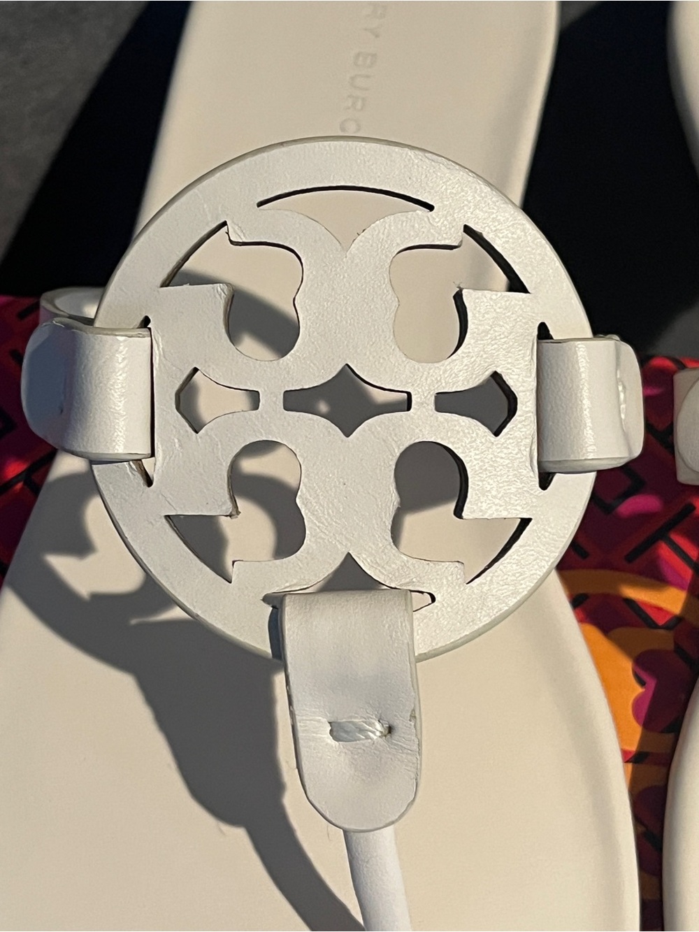 Tory Burch Women’s Miller Sandals New Ivory Size 7 US Leather - Picture 3 of 15
